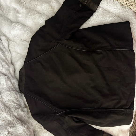 Women's Black Military Style Jacket Gary Graham - Picture 5 of 5